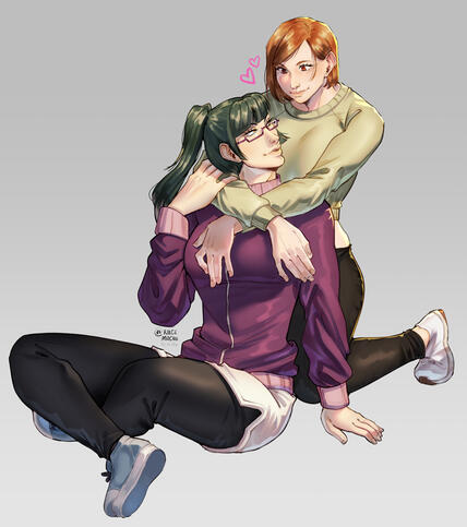 Maki and Nobara