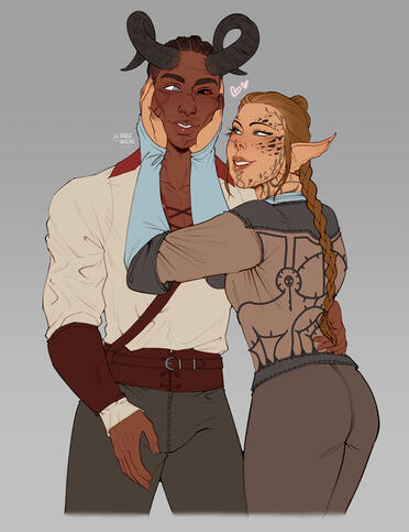 Tav and Wyll